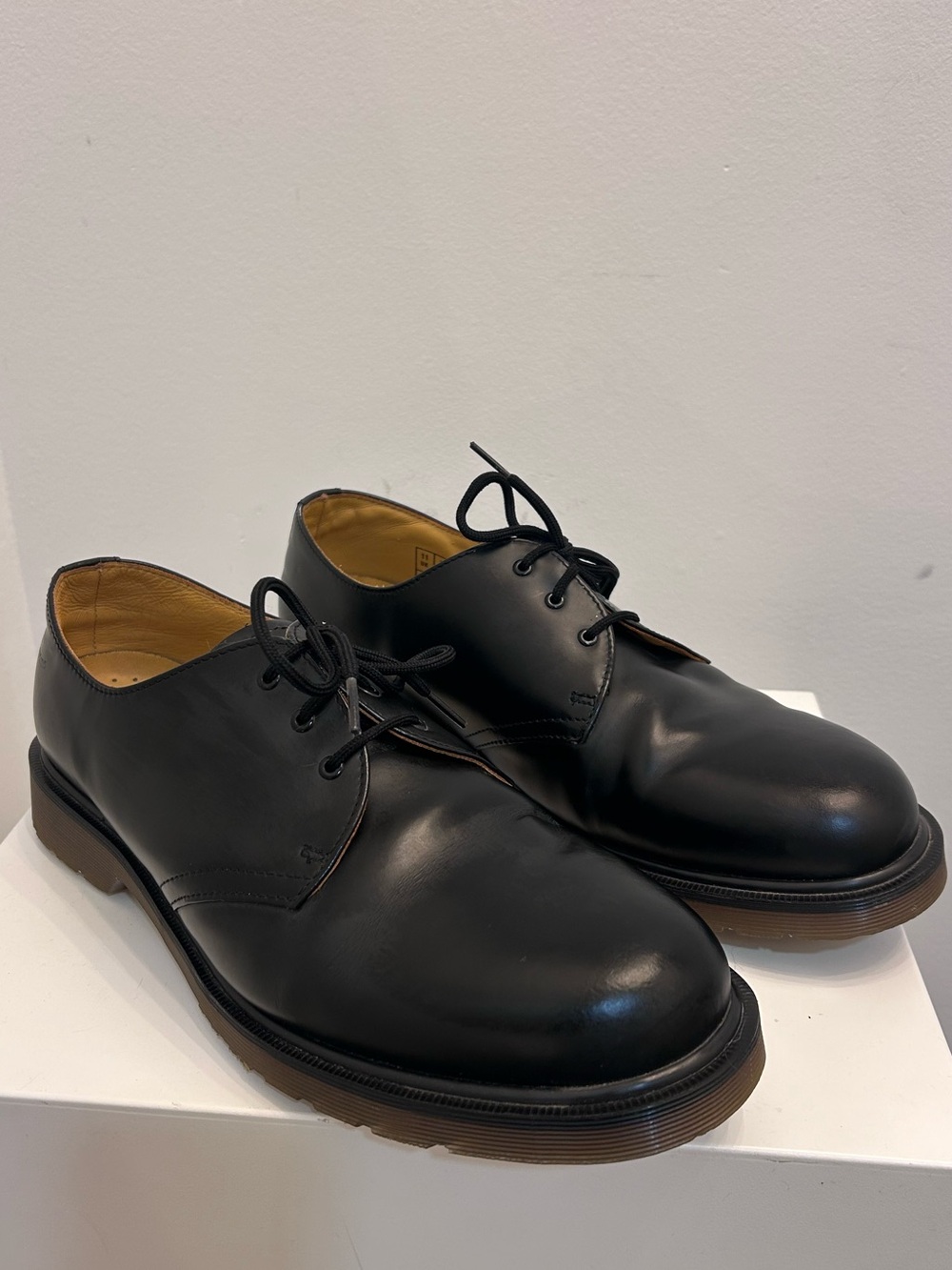 Dr. Martens 11839 Black Leather 3-Eye Oxford Derby Shoes Men’s US 12 EU 46